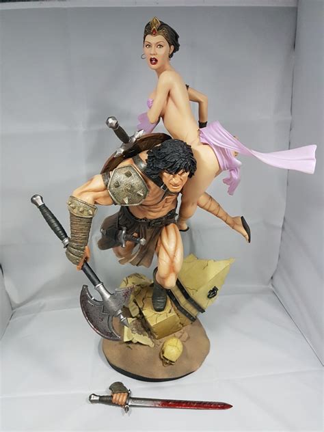 Conan The Prize Diorama Exclusive Edition Statue Sideshow