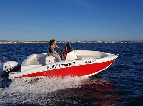 Alquiler De Barcos Sin Licencia A Precio Reducido En Santa Pola Con