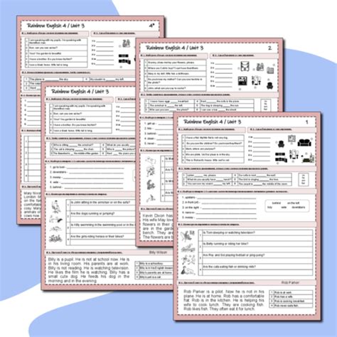Презентация Rainbow English Unit 4 Step 2
