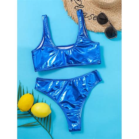 In X Sexy Micro Bikini Set 2020 Push Up Swimsuit Female Shiny Bikinis