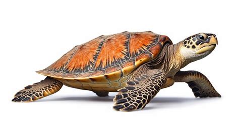 premium ai image  type  turtle front view