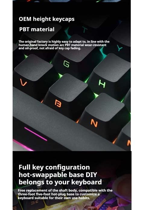 Reccazr Kw Pro Hot Swappable Gasket Structure Rgb Wireless Three Mode Display Custom