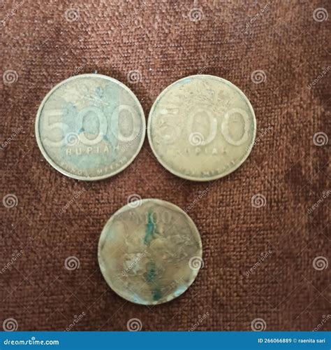 Uang Logam Indonesia Stock Image Image Of Indonesia 266066889