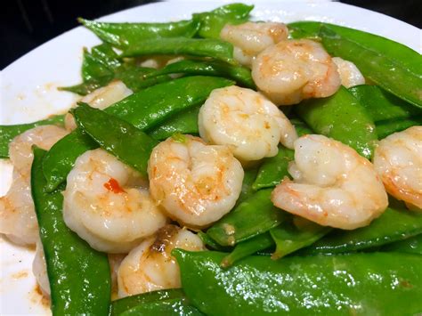 Shrimp With Snow Peas