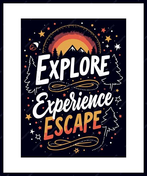 premium vector  poster   experience experience experience