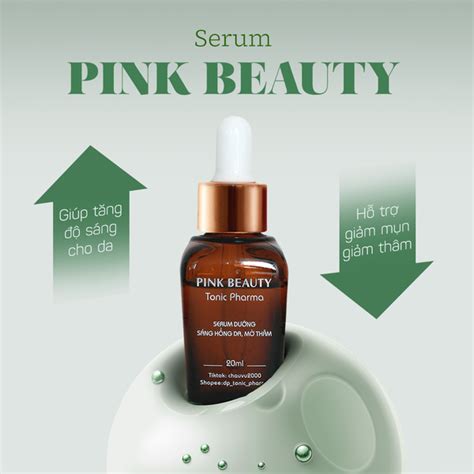 Serum Pink Beauty Trị Thâm Vùng Bikini Nhũ Hoa Hồng Da Nét Hoa