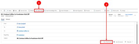 melampirkan file  email  aplikasi berdasarkan model power apps