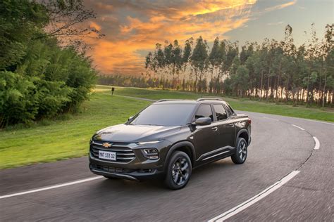 Utilitário E Pick Up - Así es pick-up Chevrolet Montana 2023
