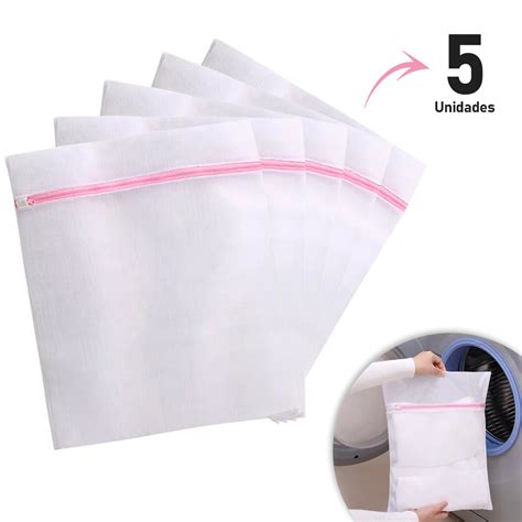 Saquinhos De Lavar Roupas Delicadas X Cm Saco Protetor Roupa Delicada Lingerie Shopee Brasil