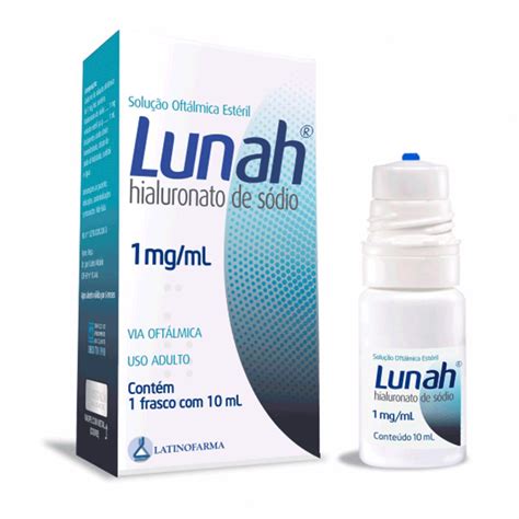 Para Que Serve O Colirio Lunah - Indicações, Para que serve e Bula Lunah 1mg/ml solução com 10ml ...