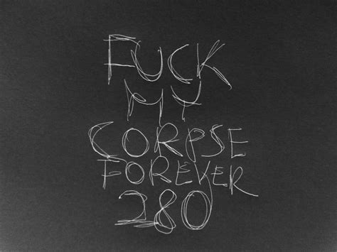 By Fuck My Corpse Forever Single Reviews Ratings Credits Song List Rate Your Music