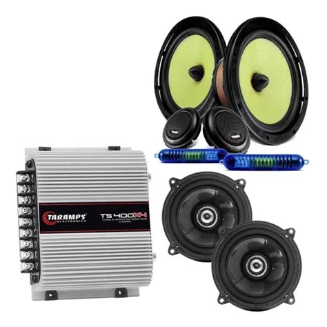 Kit Vias Polegadas Bravox Cs K Pol Amplificador