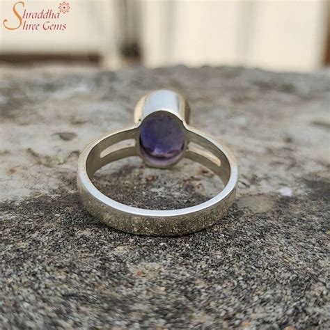 Buy Natural And Certified Iolite Ring