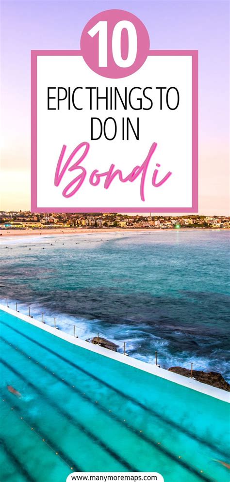 10 Awesome Things To Do In Bondi Sydney Sydney Travel Oceania Travel Australia Travel