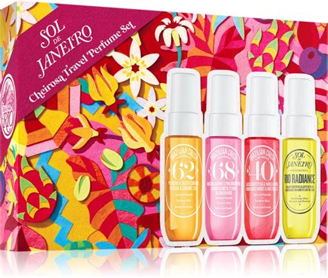 Sol De Janeiro Cheirosa Travel Perfume Set Coffret Cadeau Pour Femme