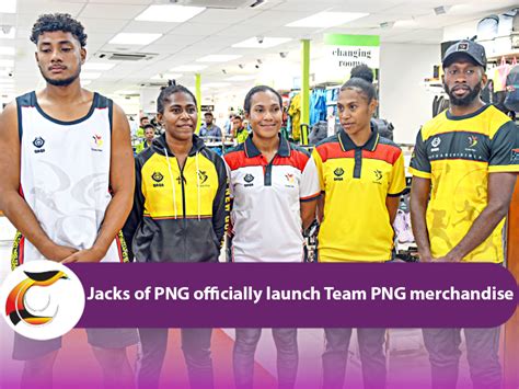 PNGOC launch supporting merchandise for Team PNG - Post Courier