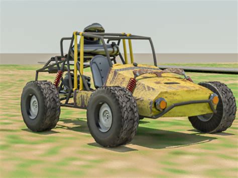 Pubg Buggy 3d Model Game Ready CGTrader