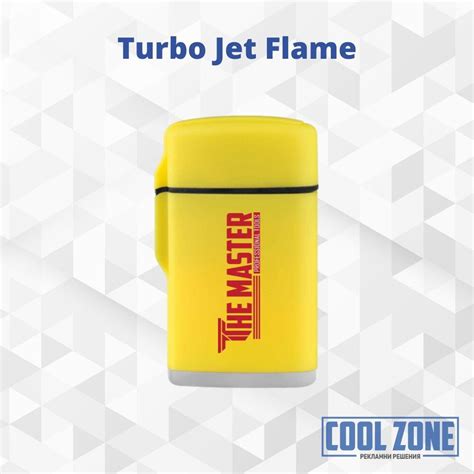 Запалка Turbo Jet Flame с възможност за брандиране!