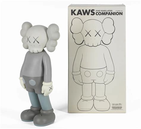 KAWS - 5 Years Later Companion - Grey for Sale | Artspace