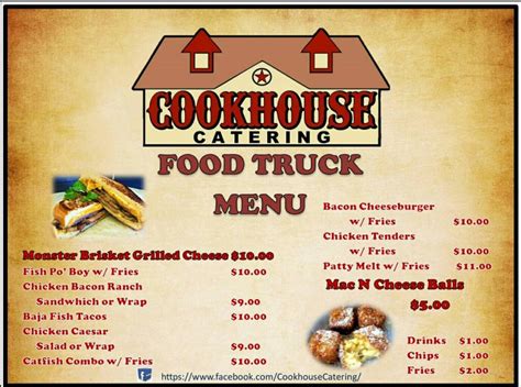 Food Truck Cookhouse Catering