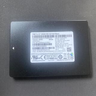 samsung SATA SSD MZ7LN256HAJQ 256GB 動作品の通販｜ラクマ