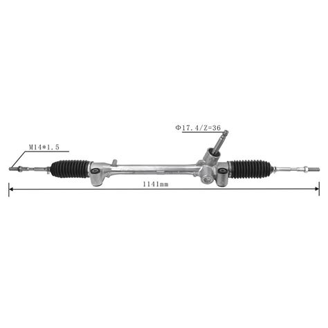 OEM No 45510 0d550 Steering Gear For Toyota Yaris 2014 Rhd Steering