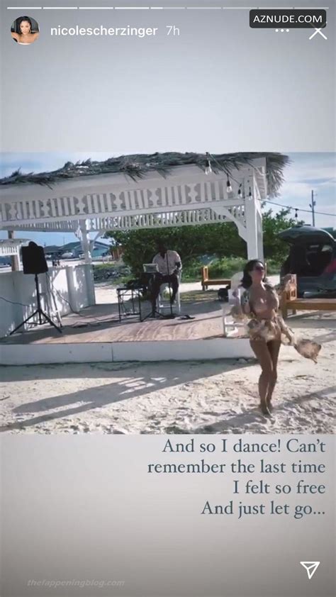 Nicole Scherzinger Sexy Stuns Wearing Bikini At Providenciales Turks And Caicos Islands AZNude