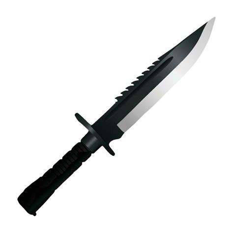 Survival Combat Knife Vector Illustration 26620280 Vector Art At Vecteezy