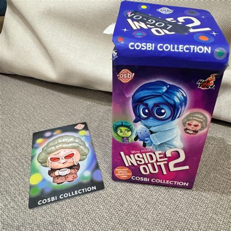 Hot Toys 確認款 腦筋急轉彎 Inside Out 盒玩 盲盒 怒怒 厭厭 憂憂 懷舊奶奶 書籍休閒與玩具 玩具公仔桌