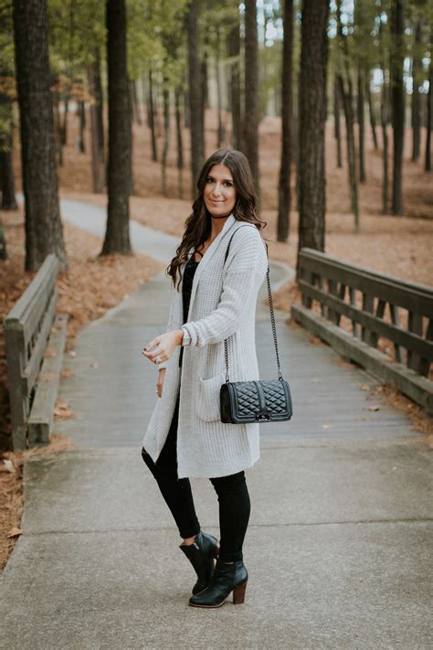 Long Gray Cardigan A Southern Drawl