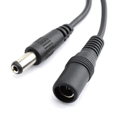 Male To Female Dc Extension Mm X Mm Power Cord With Wire Cables