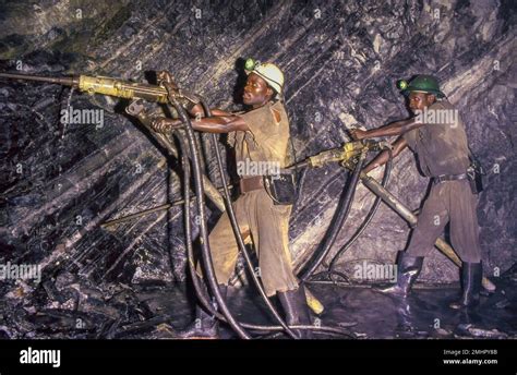 Zambia Mining Copper In The Copperbelt Stock Photo Alamy