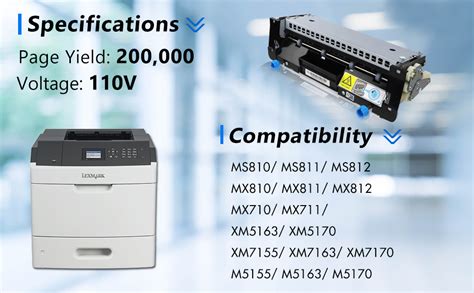 Amazon X X Maintenance Kit Compatible With Lexmark