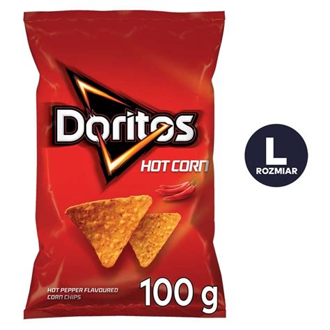 Doritos Hot Corn Chipsy Kukurydziane O Smaku Ostrej Papryki G Zakupy Online Z Dostaw Do