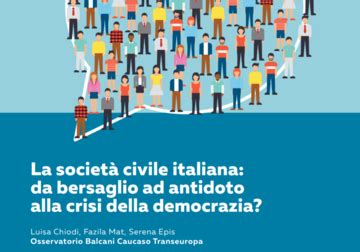 La società civile italiana da bersaglio ad antidoto alla crisi della