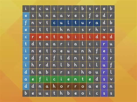 De Cultura Sopa De Letras