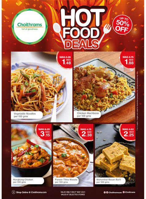 Hot Food Deals From Choithrams Until 7th May Choithrams UAE Offers