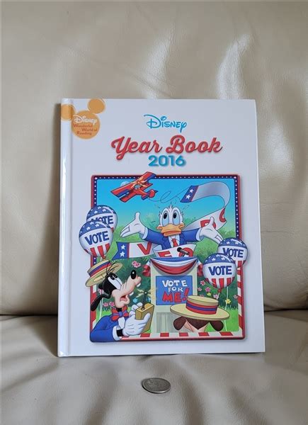 Disney Yearbook Hardcover 3 Books 2015 2016 2017