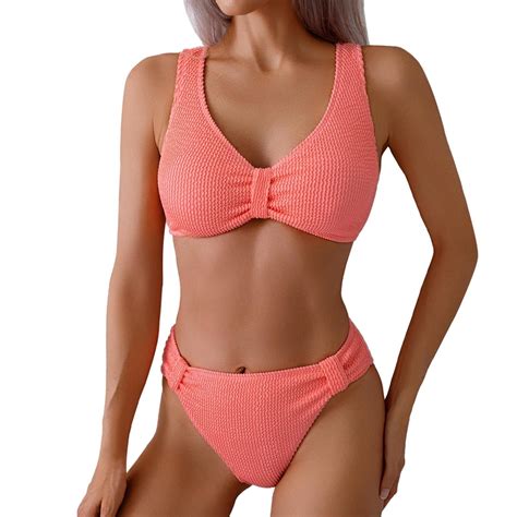 Divhosrg High Waisted Swimsuits For Women Plus Bikini Sets For Women