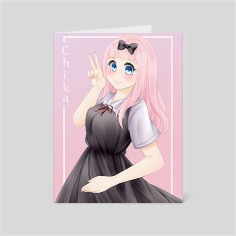 Fujiwara Chika A Card Pack By Misuzu Faraday Inprnt