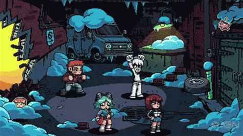 Scott Pilgrim Vs The World Game Gif