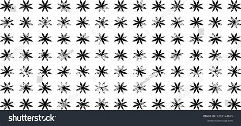 Black White Geometric Pattern Tileable Texture Stock Vector (Royalty ...