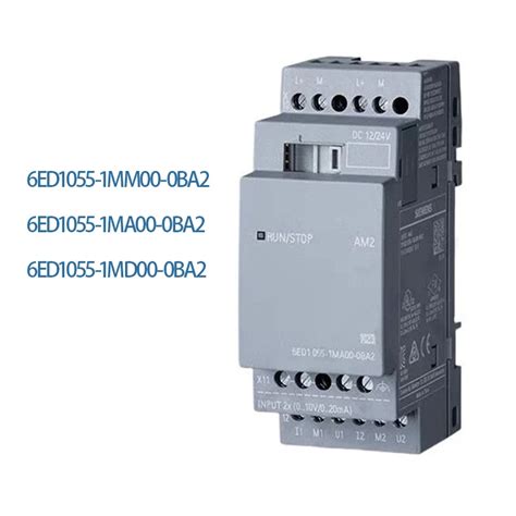 SIEMENS LOGO 8 PLC M Dulo De Expansi N Anal Gica AM2 6ED1055 1MA00 0BA2