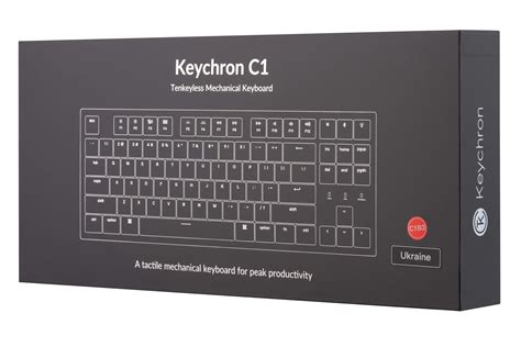 Keychron C Key Gateron G Pro Blue Hot Swap Usb A En Ukr Rgb