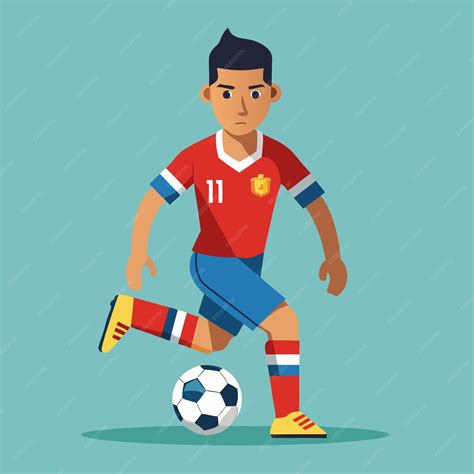clip art soccer player 2