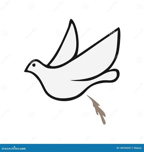 draw dove easy