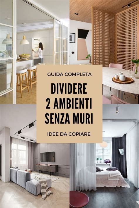 Idee Per Dividere Due Ambienti Senza Muri Open Space Space