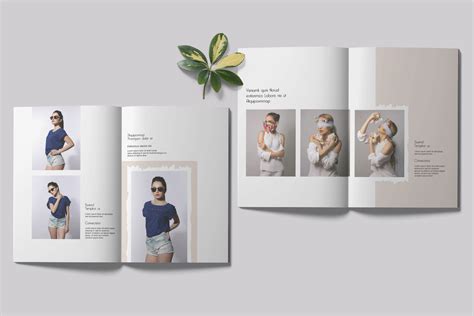 Fashion Lookbook Template on Behance