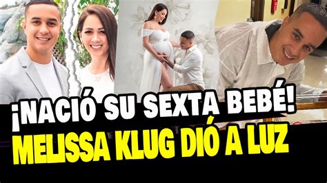 Melissa Klug DiÓ A Luz A Su Sexta Hija Y JesÚs Barco La Presenta A