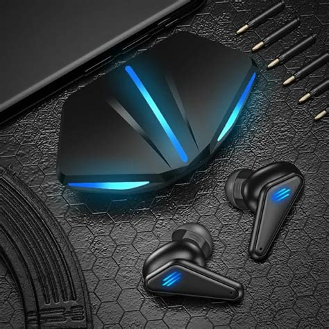 OWWOTECH K-55 True Işıklı Kulakiçi Bluetooth Kulaklık Kablosuz Oyuncu ...
